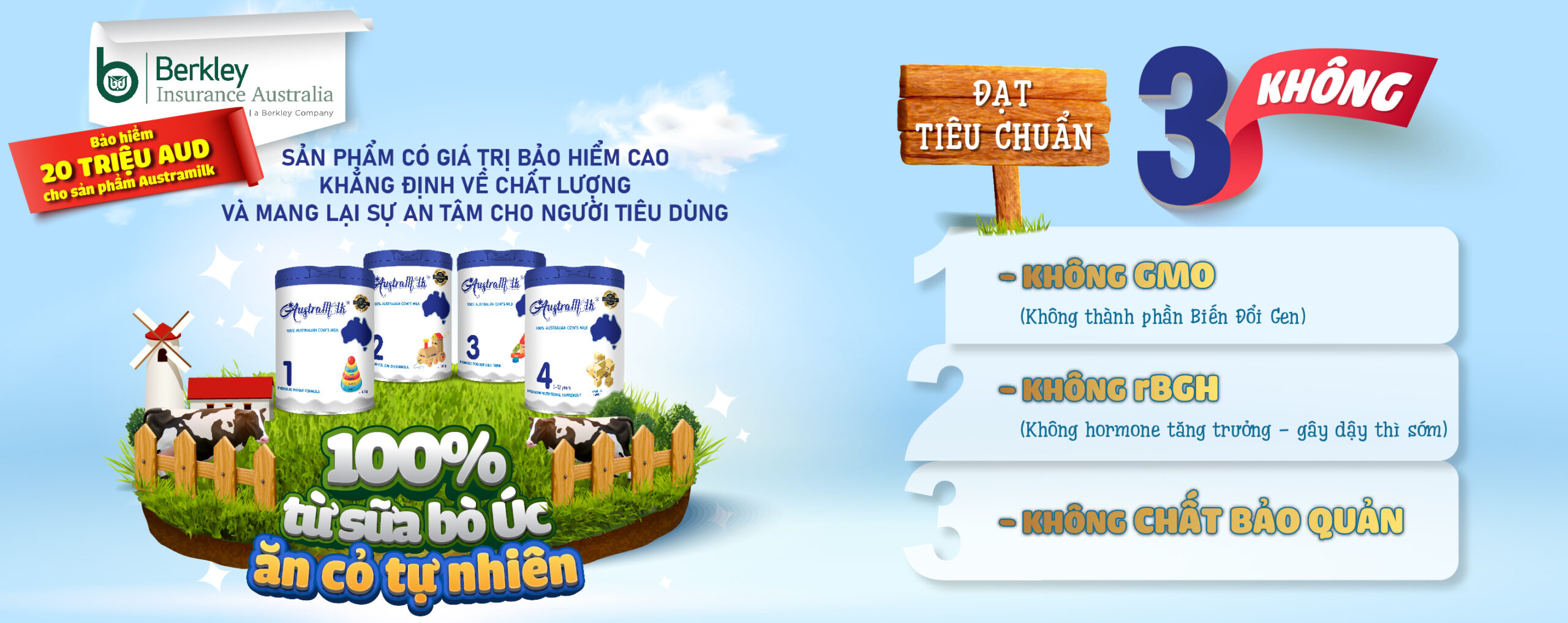 Austramilk - Sản Phẩm Sữa Ngoại Cao Cấp Đến Từ Úc!!!