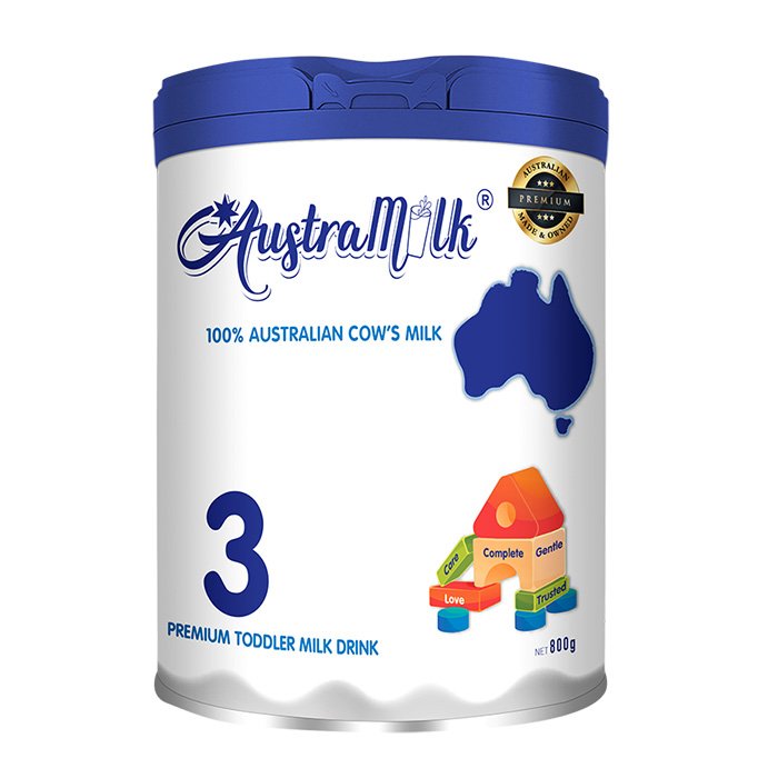 Sữa Austramilk của Úc giúp bé phát triển toàn diện