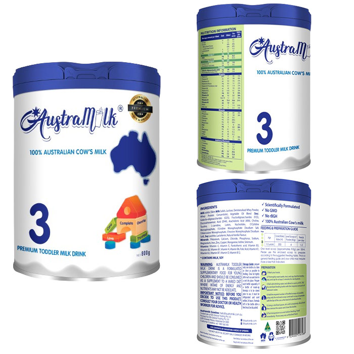 Sữa Austramilk Cho bé Từ 1-3 Tuổi