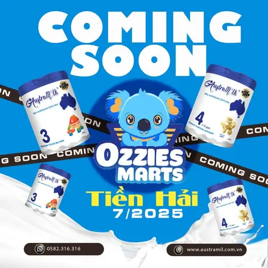 Ozzies Mart sắp có mặt tại Tiền Hải – Thái Bình