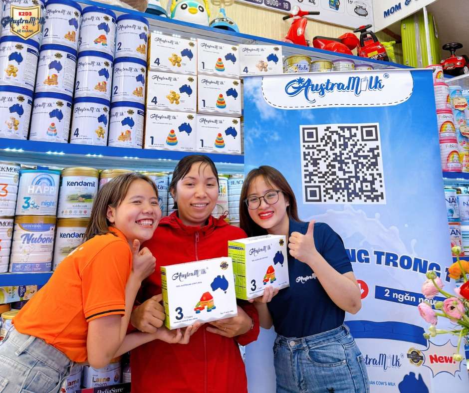 SỮA ÚC AUSTRAMILK & HÀNH TRÌNH TRAO GỬI AN TÂM: TẶNG NGAY VOUCHER 150K KHI MUA TẠI ĐIỂM BÁN CHÍNH HÃNG