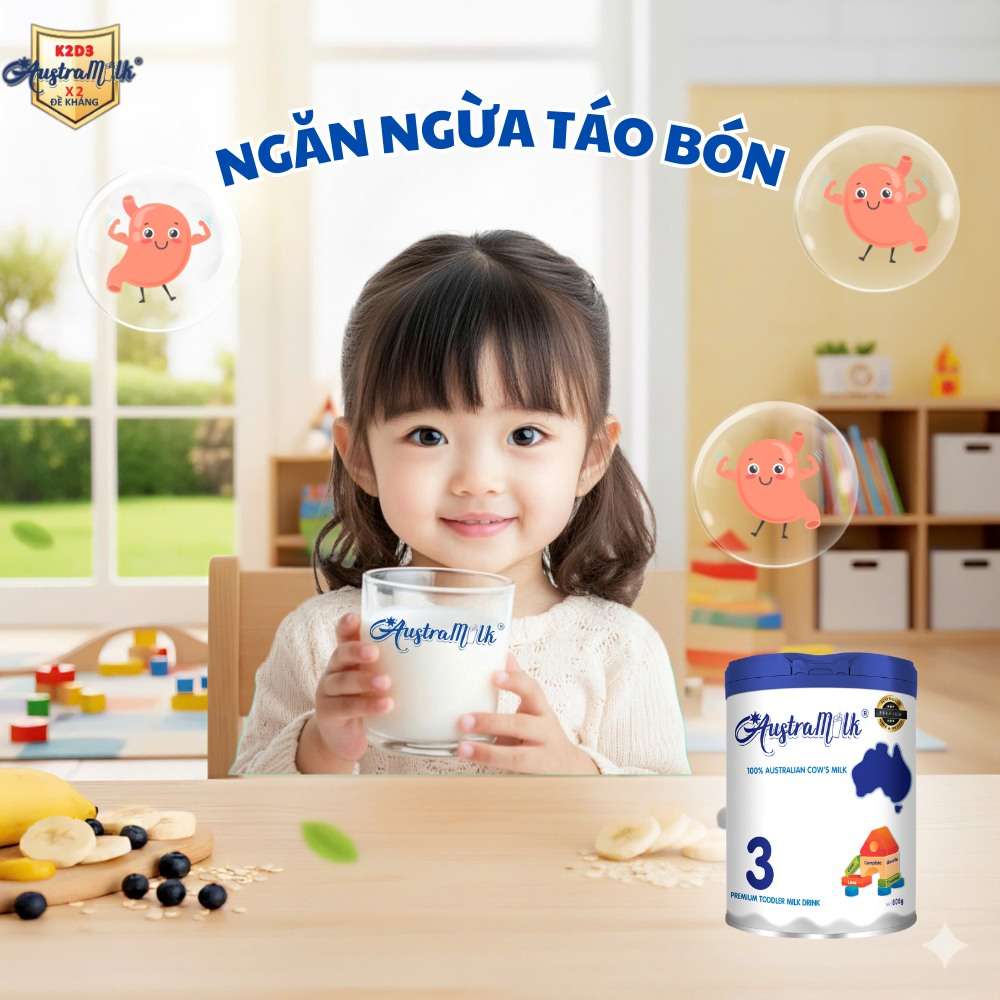 TẠI SAO AUSTRAMILK LÀ LỰA CHỌN SỐ 1 CHO HỆ TIÊU HÓA CỦA TRẺ NHỎ?